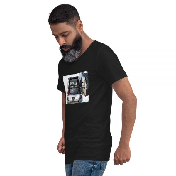 New Defender Drawer System Short Sleeve V-Neck T-Shirt - Image 3