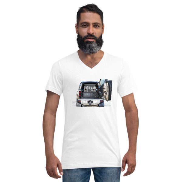 New Defender Drawer System Short Sleeve V-Neck T-Shirt